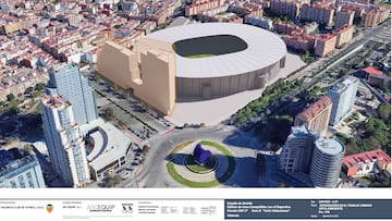 El Valencia presenta el proyecto de dos torres que comprará Atitlan