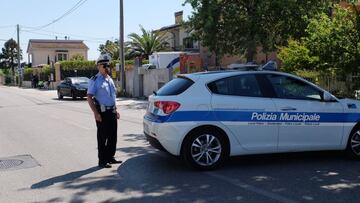 Policía de Riccione: accidente de "considerable gravedad"