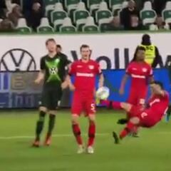 Leverkusen repasó las mejores jugadas de Aránguiz en Alemania