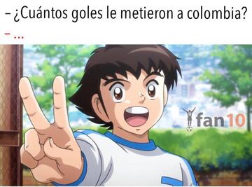 Los memes de la derrota de Colombia ante Japón