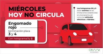 Hoy No Circula, 19 de octubre: vehículos y placas en CDMX, EDOMEX, Hidalgo y Puebla