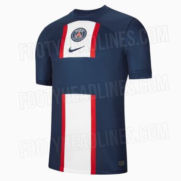 Mbapp¨¦ posa con la camiseta del PSG de la pr¨®xima temporada