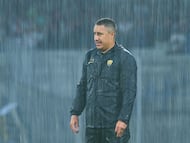 Efrain Juarez head coach of Pumas during the 7th round match between Pumas UNAM and Atlas as part of the Liga BBVA MX, Torneo Apertura 2025 at Olimpico Universitario Stadium, on August 31, 2025 in Mexico City, Mexico.