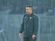 Efrain Juarez head coach of Pumas during the 7th round match between Pumas UNAM and Atlas as part of the Liga BBVA MX, Torneo Apertura 2025 at Olimpico Universitario Stadium, on August 31, 2025 in Mexico City, Mexico.