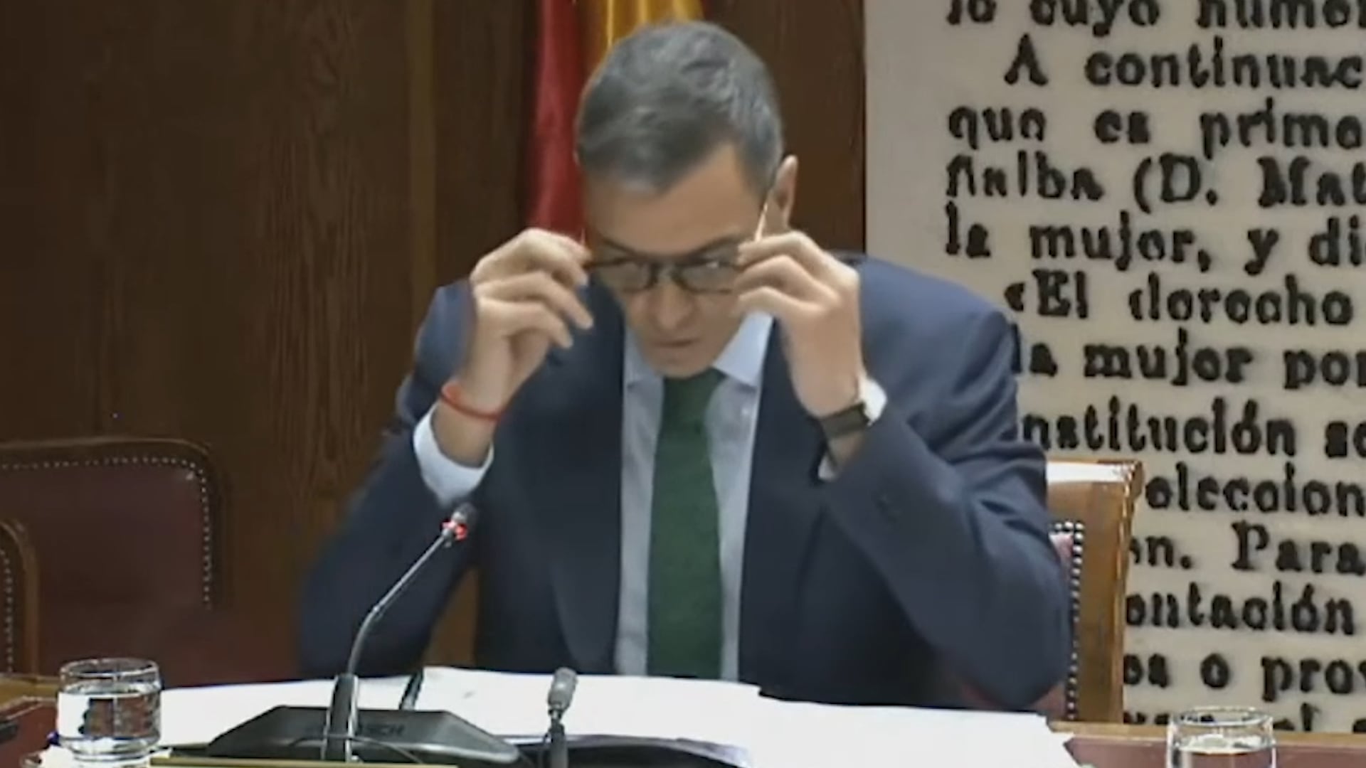 Pedro Sánchez y un detalle que no ha pasado desapercibido: no se había visto antes