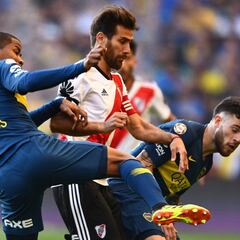 El 11 ideal de Boca-River según los minutos jugados en Copa