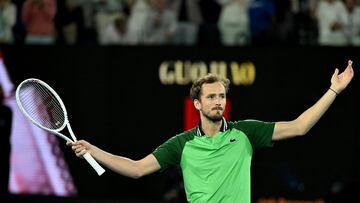 Medvedev: “En la final contra Nadal no sabía ni cómo sentirme”