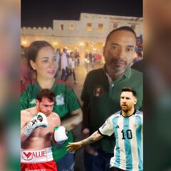 Esto dijeron los aficionados en Qatar sobre la polémica entre Canelo y Messi