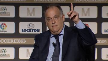 Tebas: "Hemos pillado al PSG haciendo pipí en la piscina"