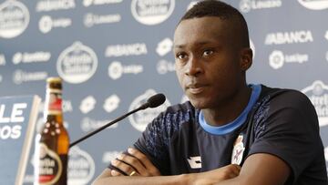 Marlos Moreno, volante colombiano.