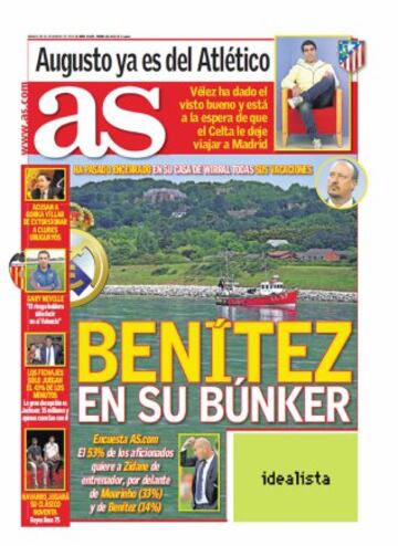 Las portadas de AS de diciembre