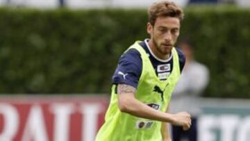 El centrocampista de la selección italiana, Claudio Marchisio.