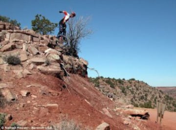 Espectaculares imágenes de Monociclismo extremo