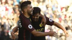 Aguero at the double to deny Burnley