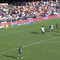 Dio 3 de añadido y así fue el gol de Piccini en el 93:01 que evitó que Mestalla ardiera