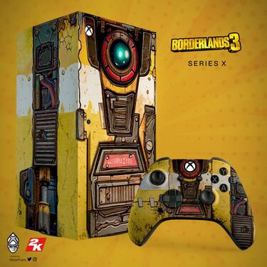 Xbox Series X se viste de Claptrap de la saga Borderlands en una edición única