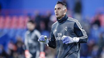 Keylor fue el portero titular del Real Madrid en el 0-0 en Getafe.