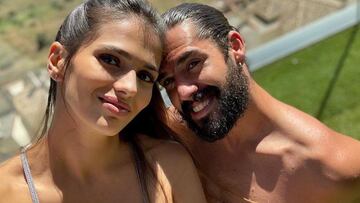 La 'pillada' de Sara S¨¢lamo a Isco cuando estaban viendo una peli