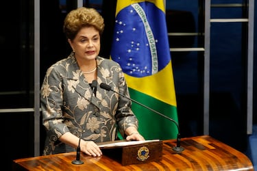 Presidenta de Brasil en dos etapas, y heredera de Lula da Silva, Dilma representó al Partido de los Trabajadores y su mandato tuvo un fuerte contenido social, con programas como 'Brasil sin Miseria'. Terminó siendo destituida tras un juicio político, pero finalmente fue absuelta. 