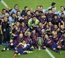 El Barça arrasa con los campeones ligueros de Europa