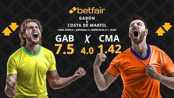 Gabón vs. Costa de Marfil: horario, dónde ver, pronósticos y clasificación
