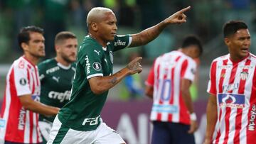 Palmeiras derrota a Junior y lo deja eliminado de la Copa Libertadores. 