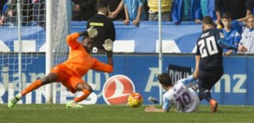 Gran parada de Kameni en el lanzamiento de Jesé.