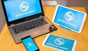 Los dispositivos en que puedes jugar los juegos y apps de Sora Stream