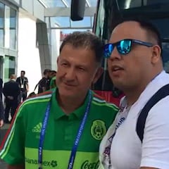 El Tricolor pone rumbo hacia Sochi arropado por la afición
