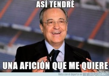 Los mejores memes sobre Florentino Pérez