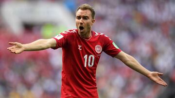 Denmark concerned by Eriksen's stomach problem