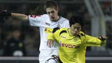 Kagawa, con el Borussia.