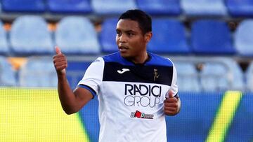 Atalanta vence a Cagliari con el gol 100 de Luis Fernando Muriel