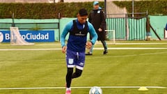 Zaracho trabajó a la par y jugaría ante Boca