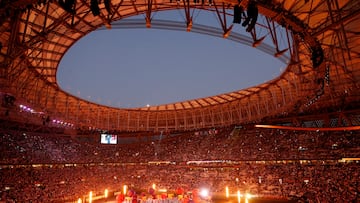 Ceremonia de clausura del Mundial Qatar 2022, en directo: artistas, canciones y actuaciones, en vivo