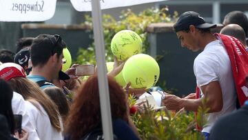 Rafa Nadal estrena ‘su’ pista frente al brasileño Dutra