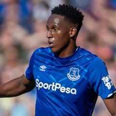 Yerry Mina, el más "consistente" del Everton en Premier League