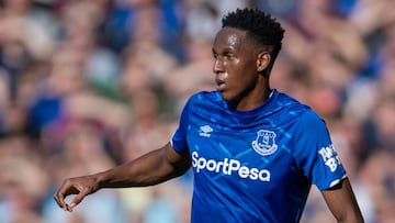 Yerry Mina ha sido uno de los mejores jugadores del Everton en la temporada.