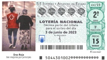 Lotería Nacional: comprobar los resultados del sorteo de la Cruz Roja hoy, sábado 3 de junio