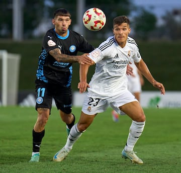 Real Madrid prospect Yusi (right) is another candidate for a future berth in Los Blancos' senior squad.