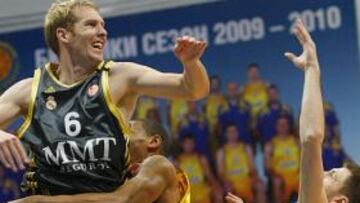 <strong>DERROTA.</strong> El Real Madrid de Messina no pudo arrancar con buen pie en la Euroliga.