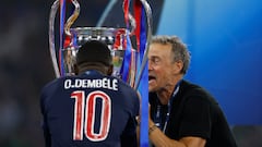 “No soy doctor; no sé cuando vuelve Dembélé...”