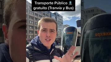 Tiktoker muestra cómo es la vida en el país más rico del mundo: así es el transporte público