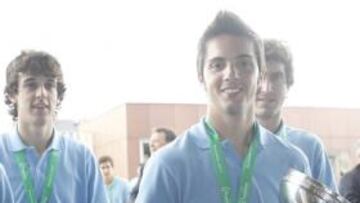 <b>¿Y AHORA?. </b>Sarabia, en el Getafe, será un Sub-19 de Primera.