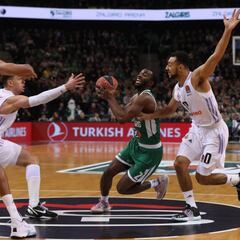 La ola verde del Zalgiris da un revolcón al Madrid