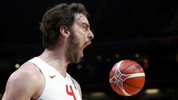 Pau Gasol, en aquella noche de 2015.