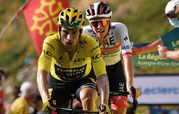 El colombiano Daniel Felipe Martínez se quedó con el triunfo en la jornada 13 de la competición. Roglic amplió la ventaja en la general y Rigo, Egan y Nairo cedieron tiempo. 