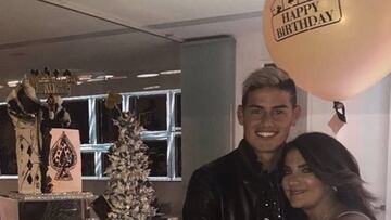 James cumple 26 y lo celebra así. Foto: Instagram