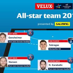 Cuatro españoles en el equipo ideal de la Champions