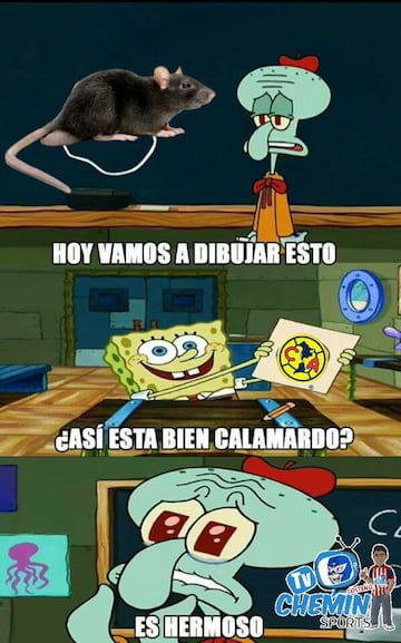 Los memes calientan el Cruz Azul vs América